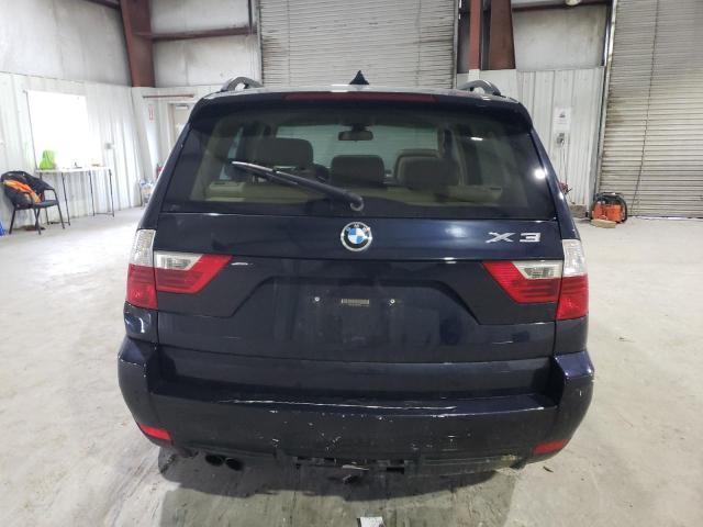 WBXPC93459WJ29860 - 2009 BMW X3 XDRIVE30I BLUE photo 6