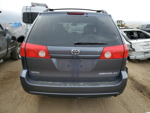 5TDZK22C28S157350 - 2008 TOYOTA SIENNA XLE BLUE photo 6