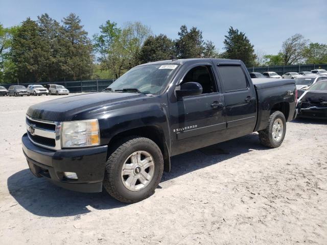 3GCEK13317G513047 - 2007 CHEVROLET SILVERADO K1500 CREW CAB BLACK photo 1