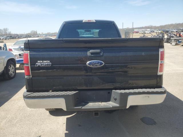 1FTEX1E80AKC33811 - 2010 FORD F150 SUPER CAB BLACK photo 6