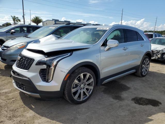 1GYFZCR4XKF138940 - 2019 CADILLAC XT4 PREMIUM LUXURY SILVER photo 1