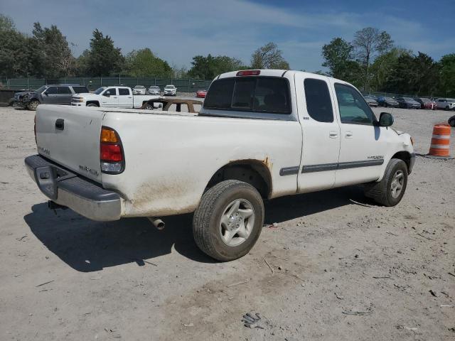 5TBBT44101S140566 - 2001 TOYOTA TUNDRA ACCESS CAB WHITE photo 3