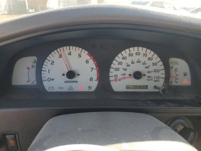 5TEGN92N62Z896417 - 2002 TOYOTA TACOMA DOUBLE CAB PRERUNNER SILVER photo 9