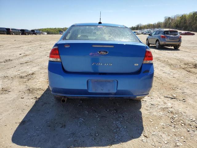 1FAHP3FN8BW120279 - 2011 FORD FOCUS SE BLUE photo 6