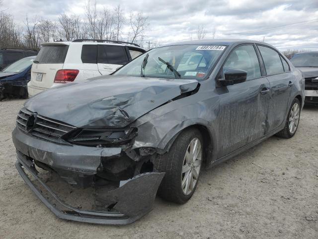 3VW267AJ9GM390334 - 2016 VOLKSWAGEN JETTA S GRAY photo 1