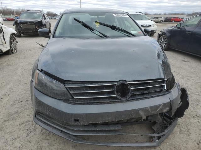 3VW267AJ9GM390334 - 2016 VOLKSWAGEN JETTA S GRAY photo 5