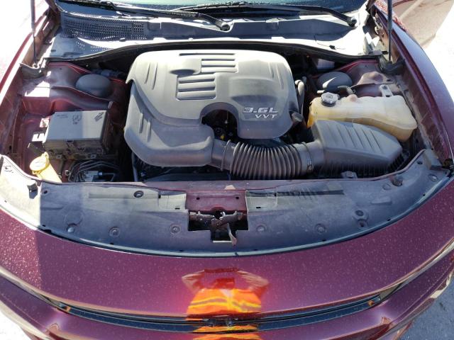 2C3CDXBG6LH102279 - 2020 DODGE CHARGER SXT BURGUNDY photo 11