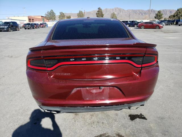 2C3CDXBG6LH102279 - 2020 DODGE CHARGER SXT BURGUNDY photo 6