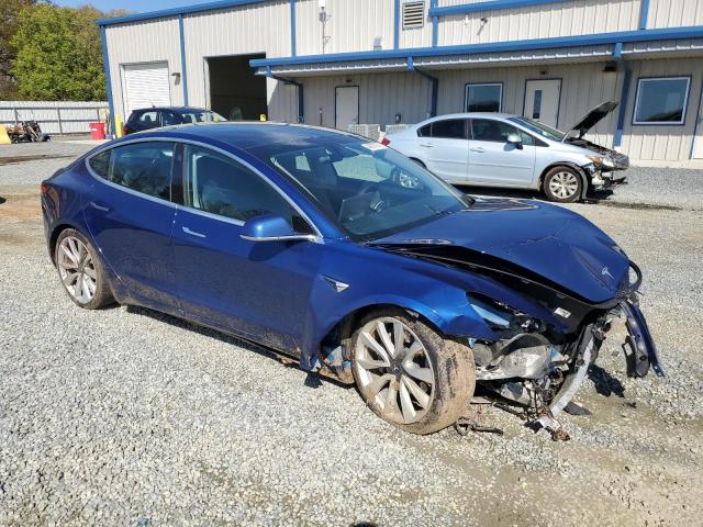 5YJ3E1EB2LF744591 - 2020 TESLA MODEL 3 BLUE photo 4