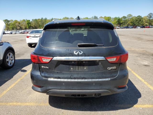 5N1DL0MN3HC507298 - 2017 INFINITI QX60 BLACK photo 6