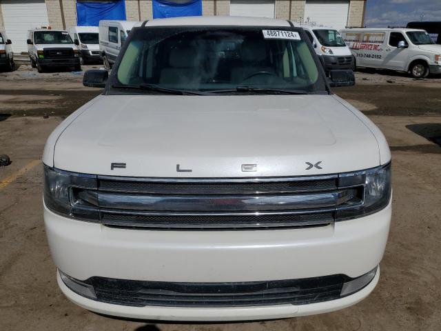 2FMGK5C89EBD31734 - 2014 FORD FLEX SEL WHITE photo 5