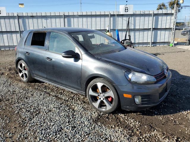 WVWHD7AJ6AW425826 - 2010 VOLKSWAGEN GTI GRAY photo 4