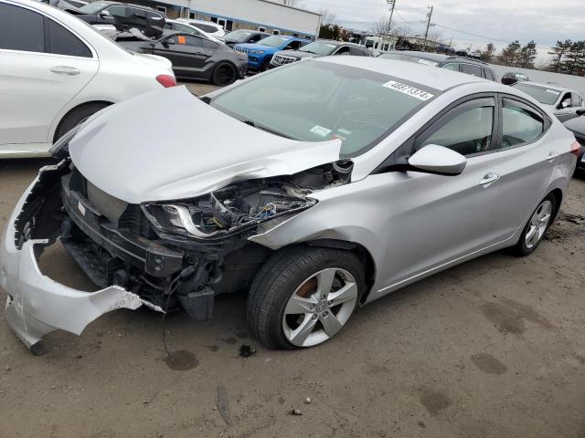 KMHDH4AE1CU471465 - 2012 HYUNDAI ELANTRA GLS SILVER photo 1