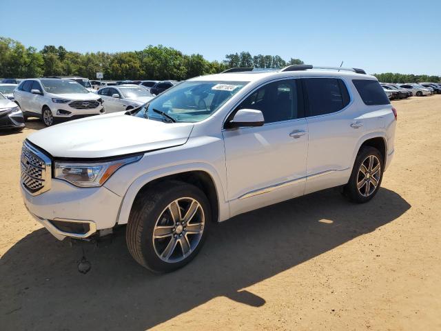 1GKKNPLSXKZ123369 - 2019 GMC ACADIA DENALI WHITE photo 1