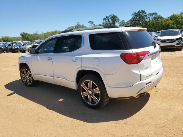 1GKKNPLSXKZ123369 - 2019 GMC ACADIA DENALI WHITE photo 2