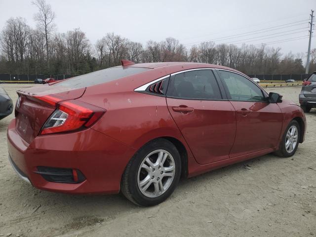 19XFC1F76LE213154 - 2020 HONDA CIVIC EXL RED photo 3