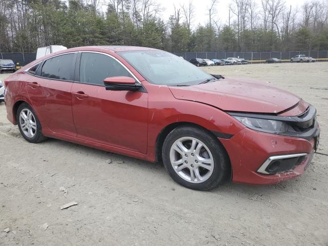19XFC1F76LE213154 - 2020 HONDA CIVIC EXL RED photo 4