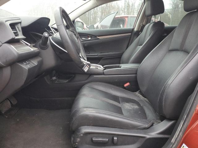 19XFC1F76LE213154 - 2020 HONDA CIVIC EXL RED photo 7