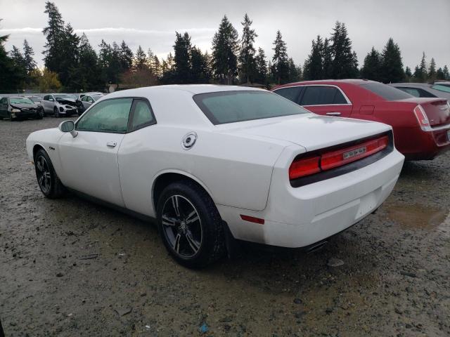 2C3CDYAG8CH101688 - 2012 DODGE CHALLENGER SXT WHITE photo 2