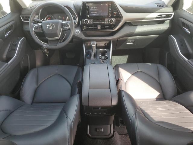 5TDGZRAH5NS127005 - 2022 TOYOTA HIGHLANDER XLE ნაცრისფერი ფოტო 8