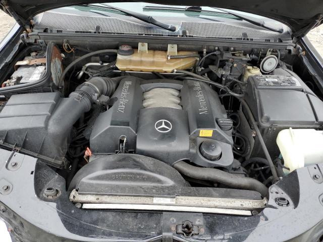 4JGAB54E7YA145362 - 2000 MERCEDES-BENZ ML 320 BLACK photo 11