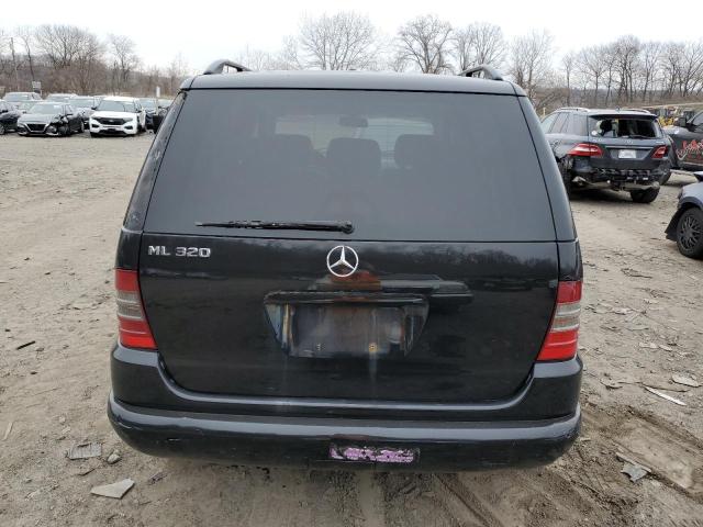 4JGAB54E7YA145362 - 2000 MERCEDES-BENZ ML 320 BLACK photo 6