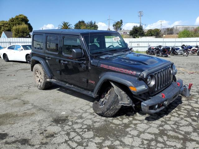 1C4HJXFN9LW178020 - 2020 JEEP WRANGLER RUBICON BLACK photo 4