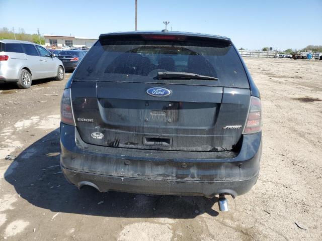 2FMDK30C49BA69725 - 2009 FORD EDGE SPORT BLACK photo 6