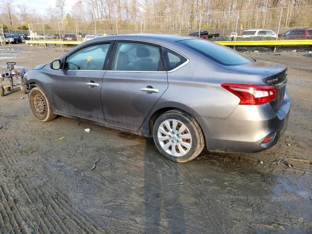 3N1AB7AP5GY235595 - 2016 NISSAN SENTRA S GRAY photo 2