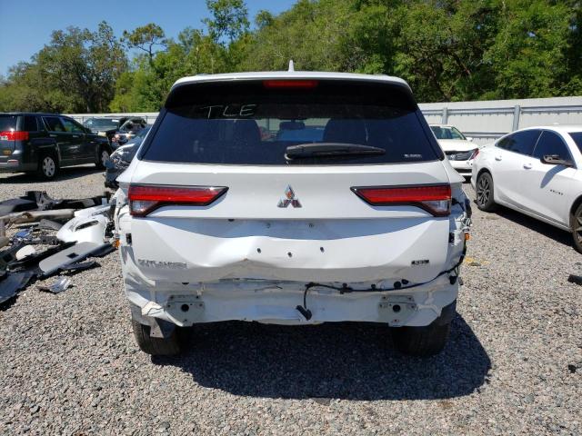 JA4J4VA86NZ079858 - 2022 MITSUBISHI OUTLANDER SEL WHITE photo 6