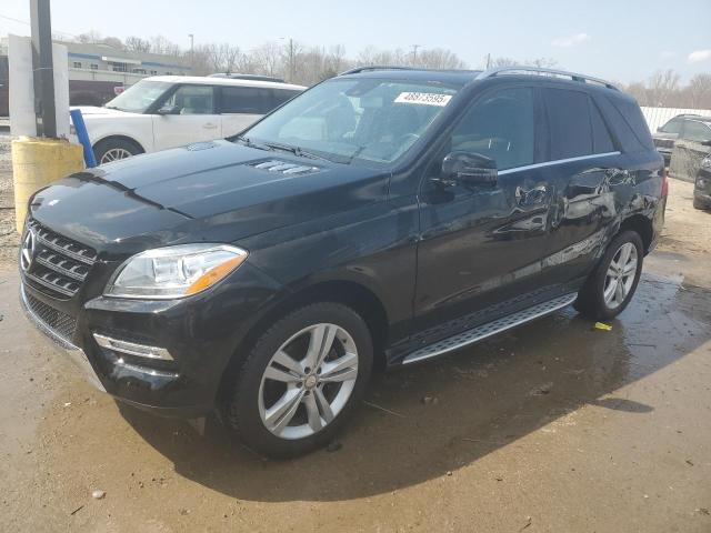 4JGDA5HB5DA247575 - 2013 MERCEDES-BENZ ML 350 4MATIC BLACK photo 1