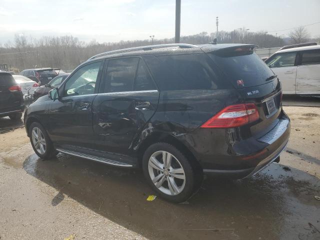 4JGDA5HB5DA247575 - 2013 MERCEDES-BENZ ML 350 4MATIC BLACK photo 2