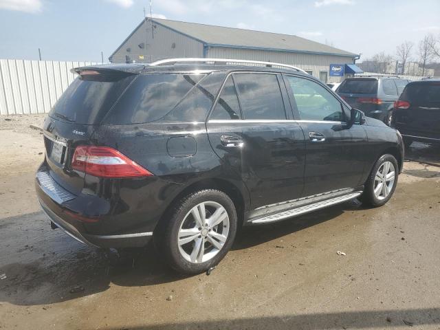4JGDA5HB5DA247575 - 2013 MERCEDES-BENZ ML 350 4MATIC BLACK photo 3