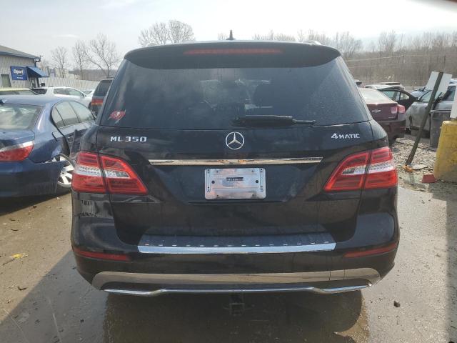 4JGDA5HB5DA247575 - 2013 MERCEDES-BENZ ML 350 4MATIC BLACK photo 6