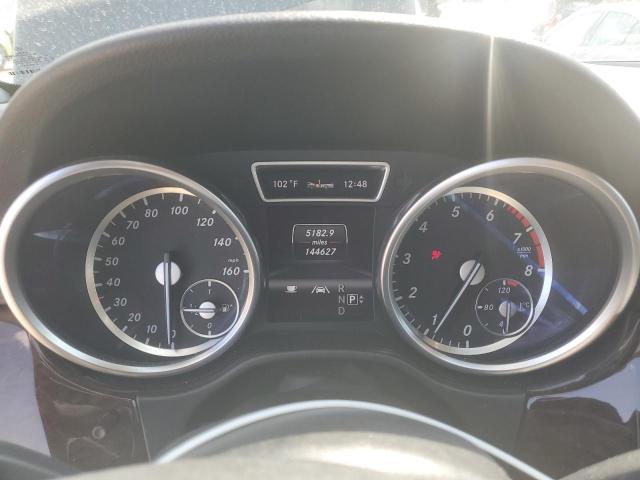 4JGDA5HB5DA247575 - 2013 MERCEDES-BENZ ML 350 4MATIC BLACK photo 9