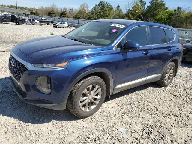 5NMS23AD8LH259250 - 2020 HYUNDAI SANTA FE SE BLUE photo 1