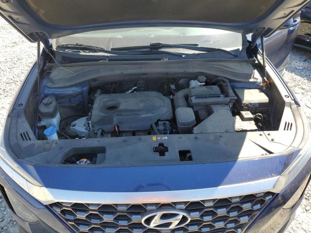 5NMS23AD8LH259250 - 2020 HYUNDAI SANTA FE SE BLUE photo 12