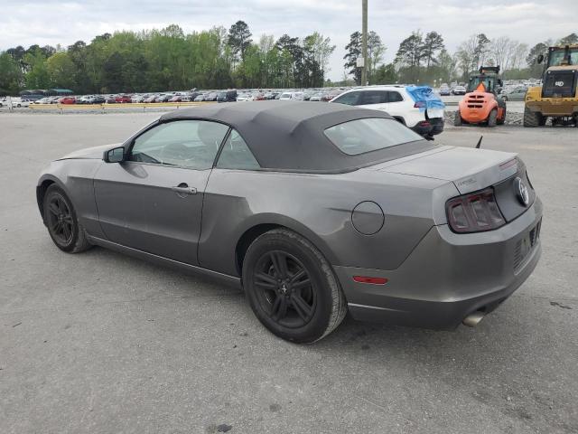 1ZVBP8EM7E5231953 - 2014 FORD MUSTANG GRAY photo 2