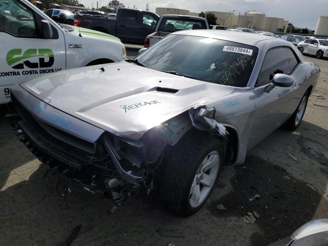 2C3CDYAG2EH236250 - 2014 DODGE CHALLENGER SXT SILVER photo 1