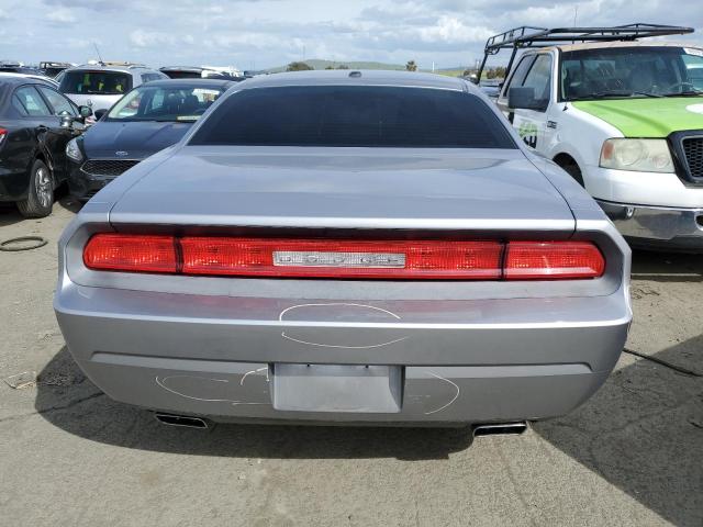 2C3CDYAG2EH236250 - 2014 DODGE CHALLENGER SXT SILVER photo 6