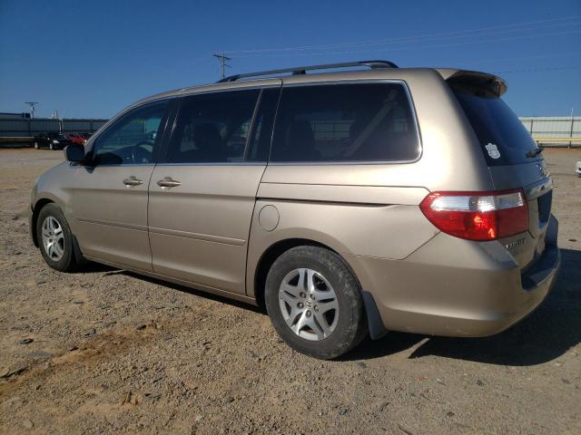 5FNRL38607B402394 - 2007 HONDA ODYSSEY EXL GOLD photo 2