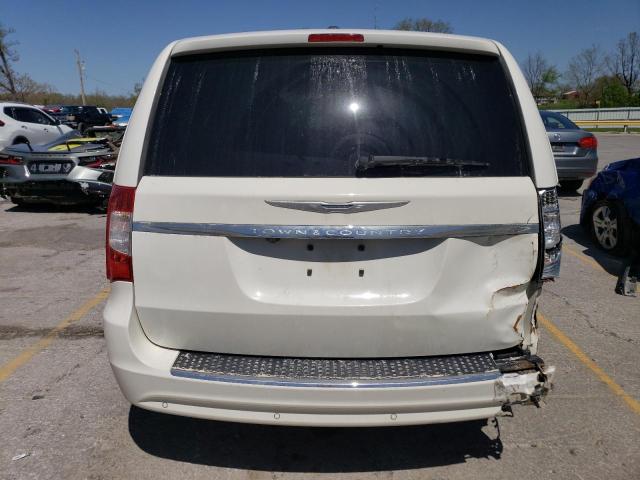 2C4RC1CGXDR509781 - 2013 CHRYSLER TOWN & COU TOURING L WHITE photo 6