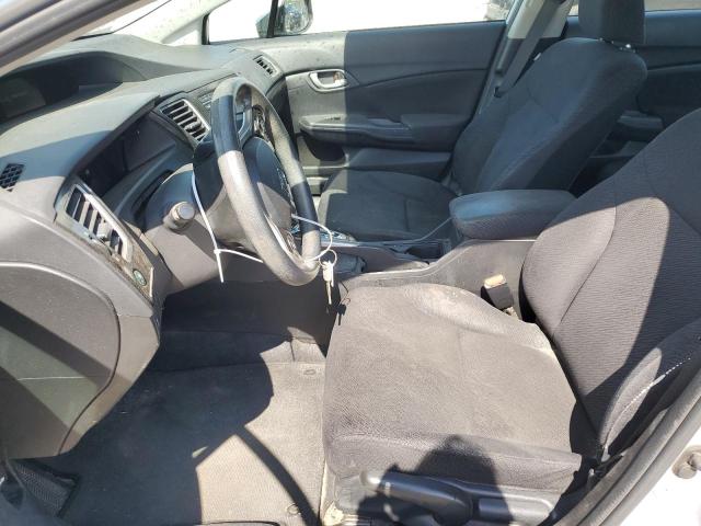 2HGFB2F56DH555850 - 2013 HONDA CIVIC LX SILVER photo 7