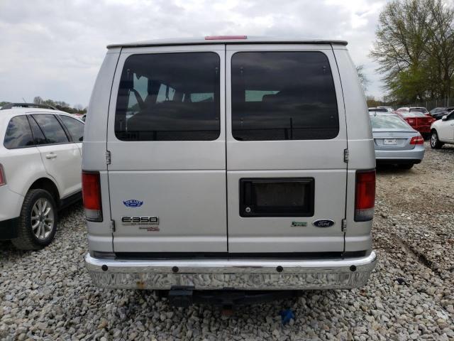 1FBNE3BL0CDA20590 - 2012 FORD ECONOLINE E350 SUPER DUTY WAGON SILVER photo 6