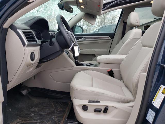 1V2MR2CA6KC606703 - 2019 VOLKSWAGEN ATLAS SEL BLUE photo 7