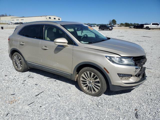 5LMCJ3C91HUL08474 - 2017 LINCOLN MKC RESERVE ოქროსფერი ფოტო 4