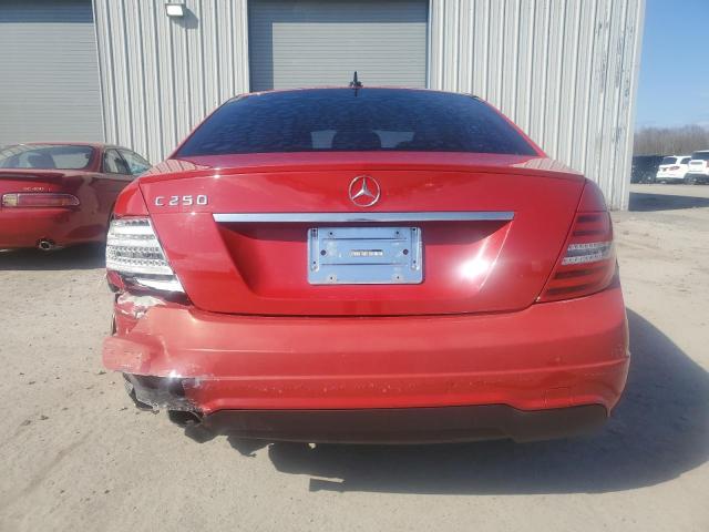 WDDGF4HB8CR207879 - 2012 MERCEDES-BENZ C 250 RED photo 6