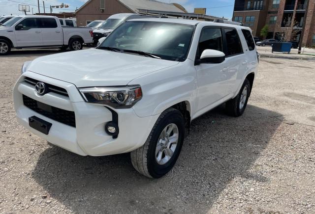 JTEEU5JR4M5236269 - 2021 TOYOTA 4RUNNER SR5 WHITE photo 2