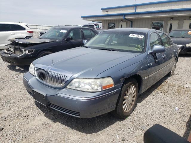 1LNHM81W93Y672682 - 2003 LINCOLN TOWN CAR EXECUTIVE BLUE photo 1