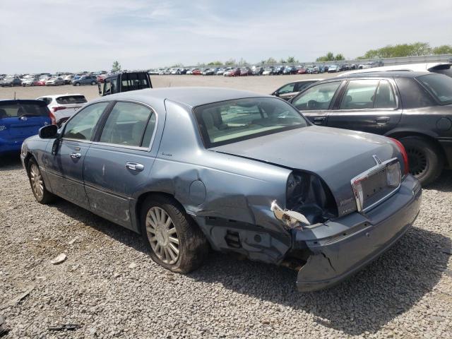 1LNHM81W93Y672682 - 2003 LINCOLN TOWN CAR EXECUTIVE BLUE photo 2